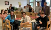 Remise de l'Ordi aux élèves de 2nde du Lycée Maréchal Lannes à Lectoure