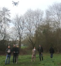 Geosigweb 1er vol expérimental de drone