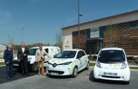 La Lomagne Gersoise a fait l'acquisition de 3 véhicules électriques