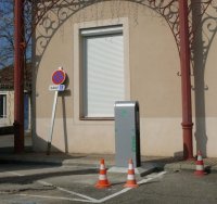 Borne de recharge pour véhicules électriques à Lectoure