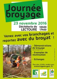 Journée Broyage le 23 novembre à Lectoure